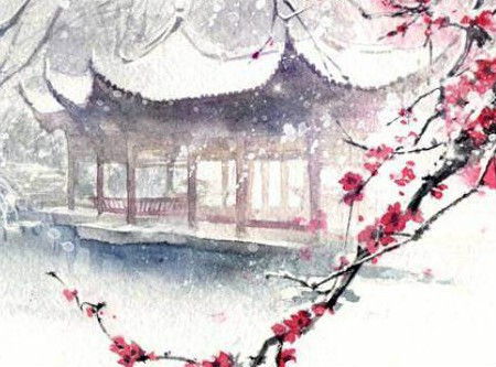 描寫愛情的雪景詩句古詩詞