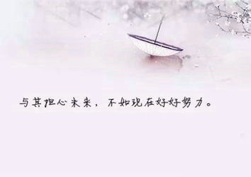 詩(shī)句,不努力