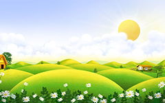 關于農村美景的七字詩句