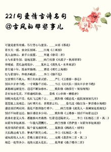 詩句,夏天,愛情