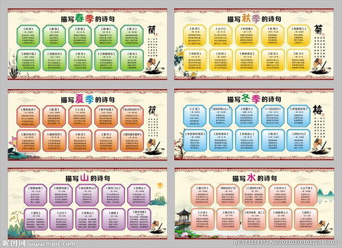 秋天冬天夏天的詩(shī)句古詩(shī)大全