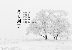 形容嚴(yán)冬寒冷的古詩(shī)句