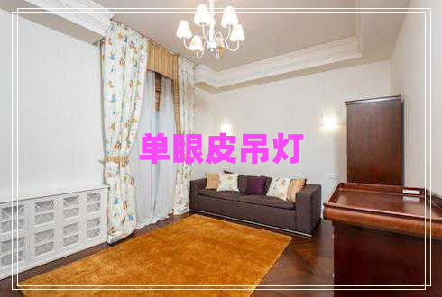 單眼皮吊燈