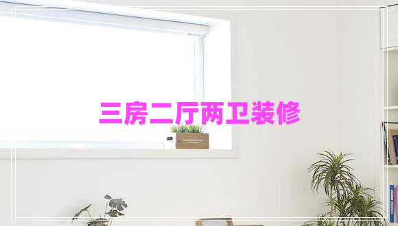三房二廳兩衛(wèi)裝修 三房二廳兩衛(wèi)裝修