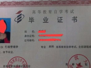 已注冊自考本科