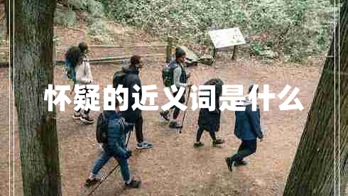 懷疑的近義詞是什么