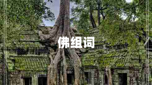 佛組詞