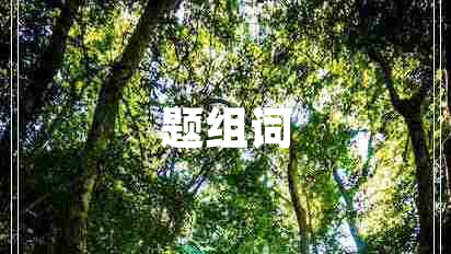 題組詞