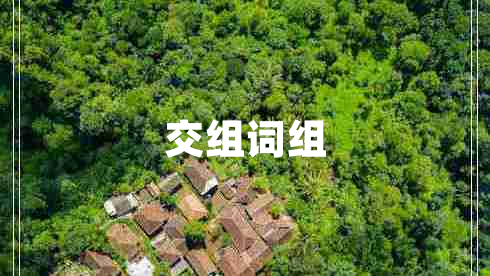 交組詞組