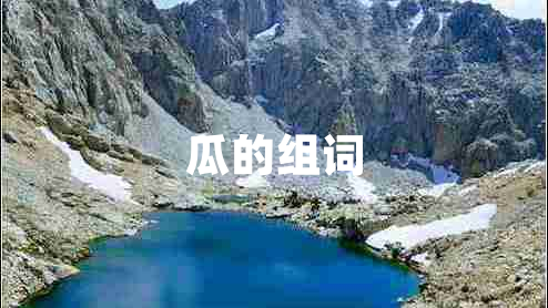 瓜的組詞 瓜的組詞