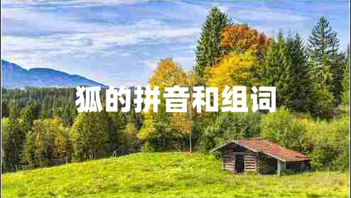 狐的拼音和組詞