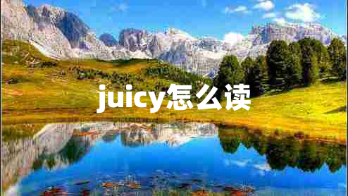 juicy怎么讀