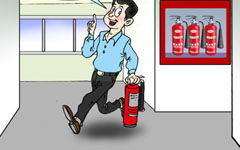 消防演練校園作文怎么寫