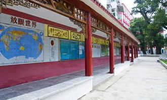 描寫校園長廊的作文500字