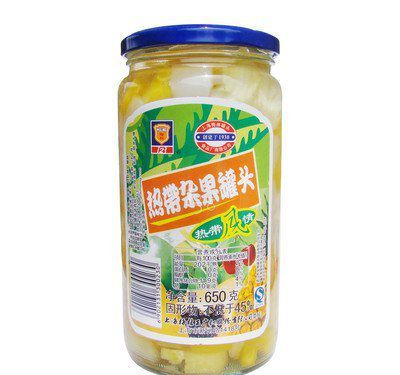 泡在罐頭瓶里的方便面，充滿了愛！