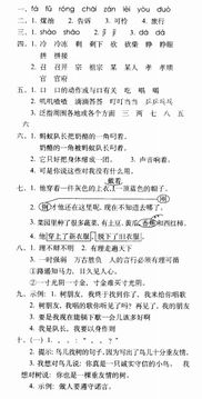 初一上冊(cè)第三單元基礎(chǔ)知識(shí)檢測(cè)答案